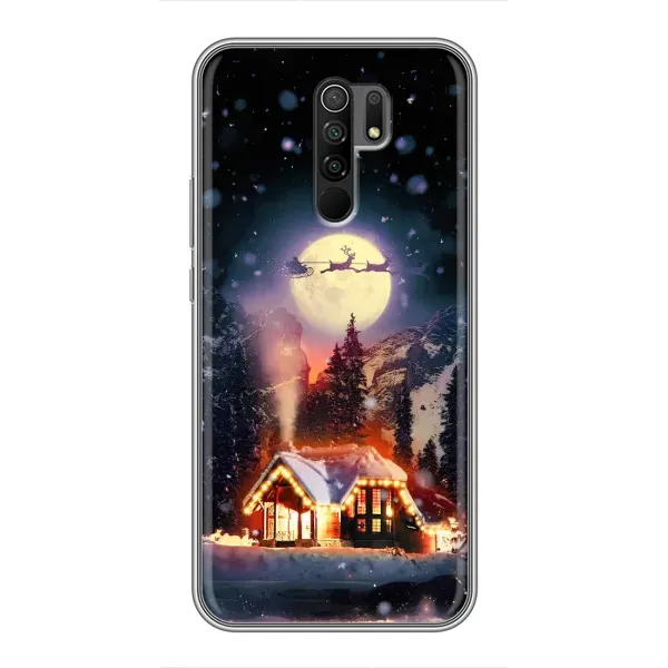 Чехол с рисунком «Настроение зимнее» для Xiaomi Redmi 9 Чехол с рисунком «Настроение зимнее» для Xiaomi Redmi 9