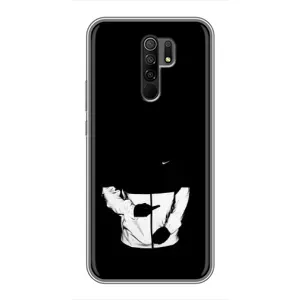 Силиконовый Чехол на Xiaomi Redmi 9 с картинкой Nike (Nike стиль)