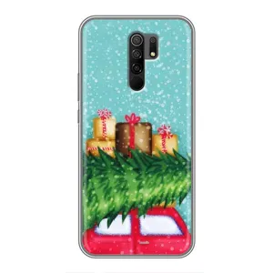 Чехол Новогодняя Елка на Xiaomi Redmi 9 (Новогодние подарки)
