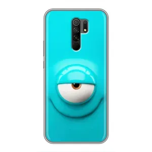 Силиконовые Чехлы (смешные стикеры) для Xiaomi Redmi 9 (Одноглазик)