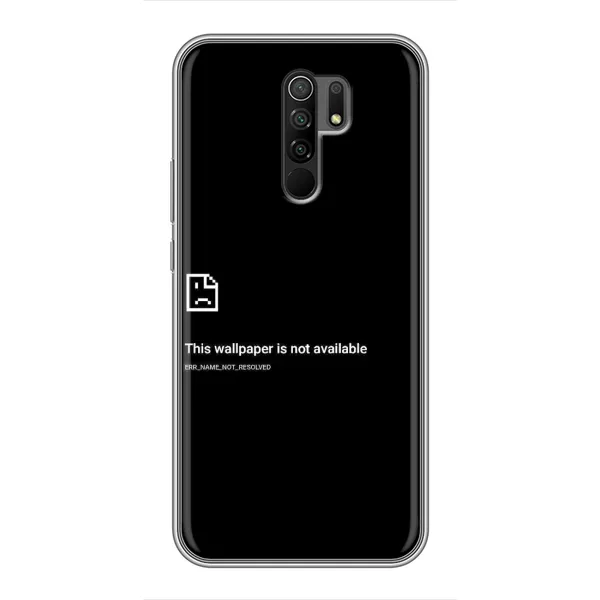 Чохол з малюнком «Помилка» для Xiaomi Redmi 9 Чохол з малюнком «Помилка» для Xiaomi Redmi 9