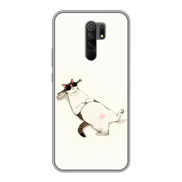 Чехол с рисунком «Отдых» для Xiaomi Redmi 9 Чехол с рисунком «Отдых» для Xiaomi Redmi 9