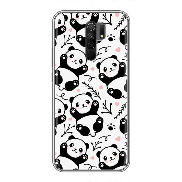 Чохол з малюнком «Пандочки» для Xiaomi Redmi 9 Чохол з малюнком «Пандочки» для Xiaomi Redmi 9