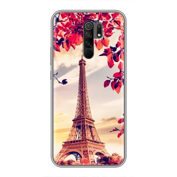 Чехол с рисунком «Paris photo» для Xiaomi Redmi 9