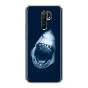 Силиконовый бампер с картинкой животных для Xiaomi Redmi 9