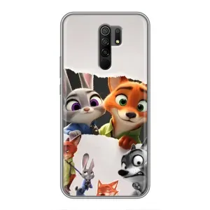 Силиконовый чехол с принтом Зоотрополіс для Xiaomi Redmi 9