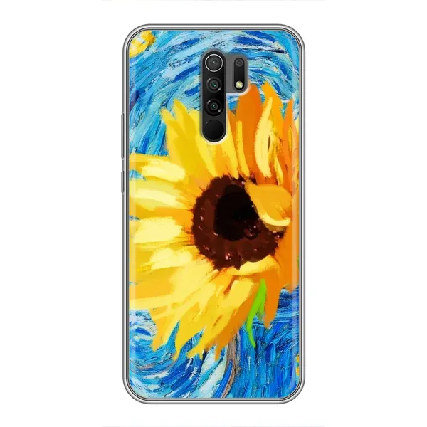 Чехол с рисунком «Подсолнух цветок» для Xiaomi Redmi 9 Чехол с рисунком «Подсолнух цветок» для Xiaomi Redmi 9