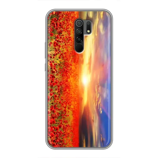 Чехол с рисунком «Поле тюльпанов» для Xiaomi Redmi 9 Чехол с рисунком «Поле тюльпанов» для Xiaomi Redmi 9