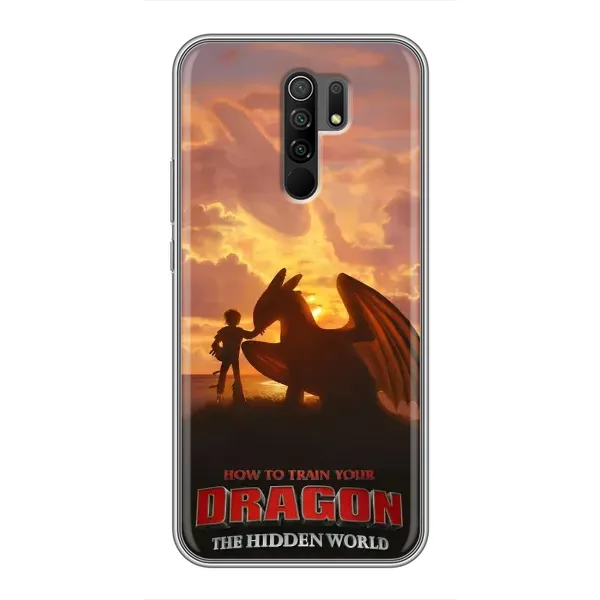 Чехол с рисунком «Постер Беззубика» для Xiaomi Redmi 9 Чехол с рисунком «Постер Беззубика» для Xiaomi Redmi 9