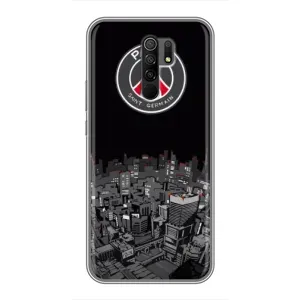 Силиконовые Чехлы принт Футбол на Xiaomi Redmi 9
