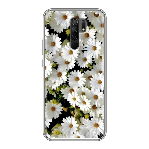Чехол с рисунком «Рамка в ромашках» для Xiaomi Redmi 9 Чехол с рисунком «Рамка в ромашках» для Xiaomi Redmi 9