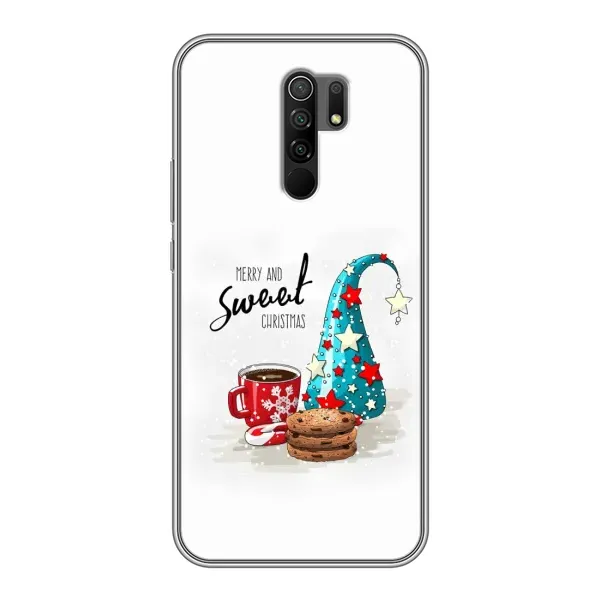 Чехол с рисунком «Рождество» для Xiaomi Redmi 9 Чехол с рисунком «Рождество» для Xiaomi Redmi 9