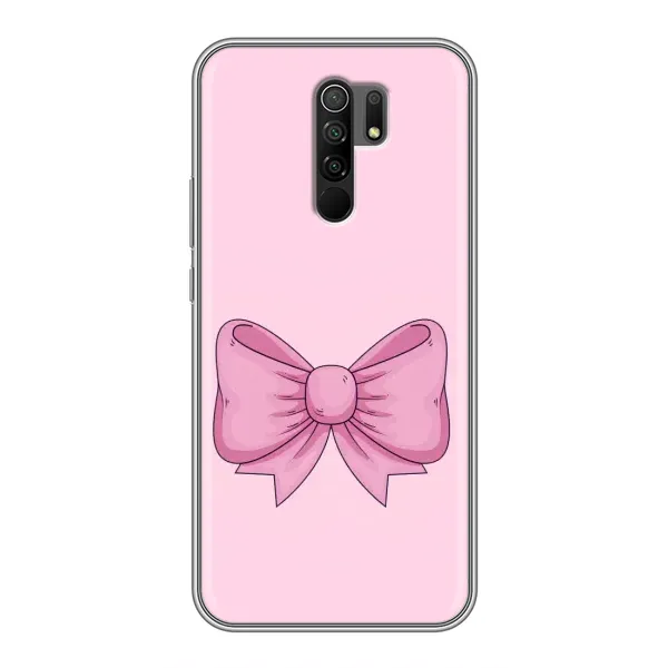 Чехол с рисунком «Розовый бантик» для Xiaomi Redmi 9 Чехол с рисунком «Розовый бантик» для Xiaomi Redmi 9