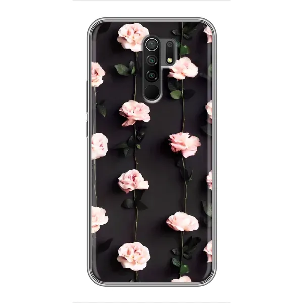 Чехол с рисунком «Розы» для Xiaomi Redmi 9