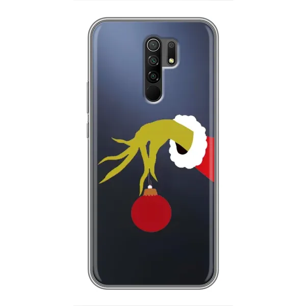 Чехол с рисунком «Рука Гринча» для Xiaomi Redmi 9 Чехол с рисунком «Рука Гринча» для Xiaomi Redmi 9