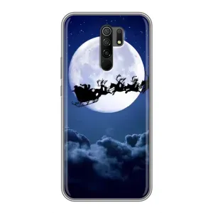 Чехол Санта Клаус для Xiaomi Redmi 9