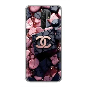 Чохол (Dior, Prada, YSL, Chanel) для Xiaomi Redmi 9 (Шанель)