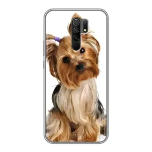 Чехол (ТПУ) Милые собачки для Xiaomi Redmi 9 (Собака Терьер)