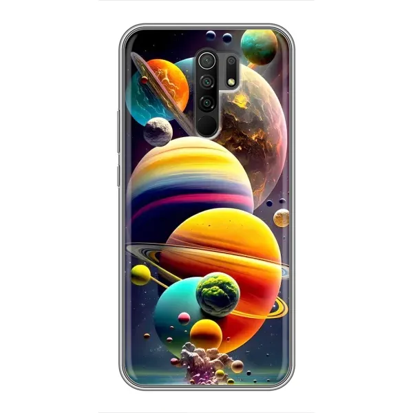 Чехол с рисунком «Солнечна система» для Xiaomi Redmi 9 Чехол с рисунком «Солнечна система» для Xiaomi Redmi 9