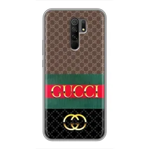 Чехлы Бренд GUCCI для Xiaomi Redmi 9 (Стиль GUCCI)