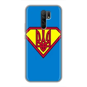Чехол с картинкой (Патриотический ГЕРБ) на Xiaomi Redmi 9 (Super - Герб)