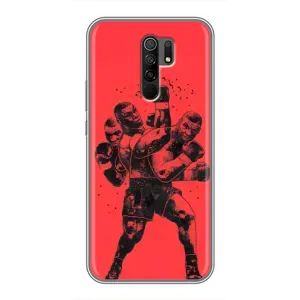 Чохли з прінтом Спортивна тематика для Xiaomi Redmi 9 (Тайсон Бокс)
