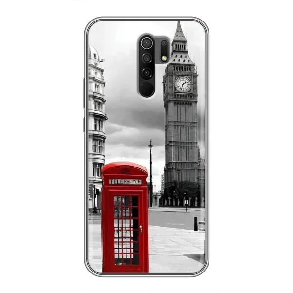 Чехол с рисунком «TELEPHONE» для Xiaomi Redmi 9 Чехол с рисунком «TELEPHONE» для Xiaomi Redmi 9