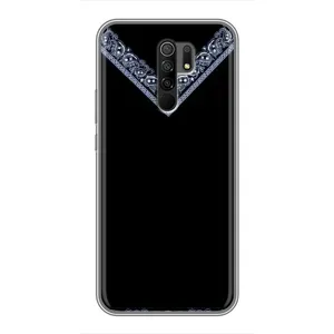 Силіконовый Чохол на Xiaomi Redmi 9 (Комірець вишиванки)