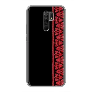 Силиконовый Чехол на Xiaomi Redmi 9 с картинкой Вышиванки