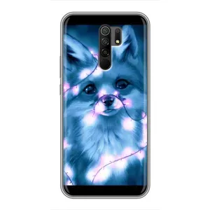 Чехол с Лисичкой для Xiaomi Redmi 9 (Яркая Лиса)