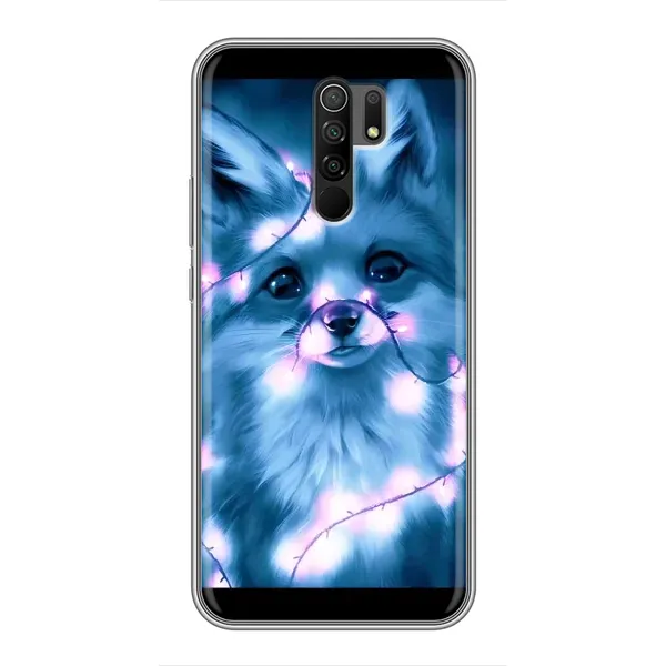 Чехол с рисунком «Яркая Лиса» для Xiaomi Redmi 9 Чехол с рисунком «Яркая Лиса» для Xiaomi Redmi 9