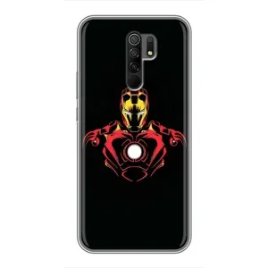 Чехол Супергерой Железный человек на Xiaomi Redmi 9