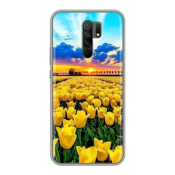 Чехол с рисунком «Желтые тюльпаны» для Xiaomi Redmi 9 Чехол с рисунком «Желтые тюльпаны» для Xiaomi Redmi 9