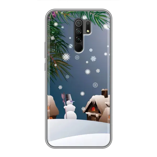 Чехол с рисунком «Зима» для Xiaomi Redmi 9 Чехол с рисунком «Зима» для Xiaomi Redmi 9