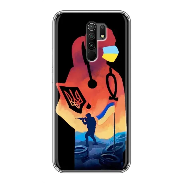 Чехол с рисунком «ЗСУ Врач» для Xiaomi Redmi 9 Чехол с рисунком «ЗСУ Врач» для Xiaomi Redmi 9