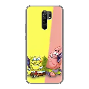 Чехлы с Патриком на Xiaomi Redmi 9 (Звонок)