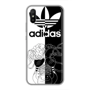 Чехол в стиле "Адидас" для Редми 9а (Adidas шнурки)