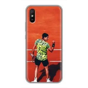 Чехлы с принтом Спортивная тематика для Xiaomi Redmi 9A (Алькарас Теннисист)