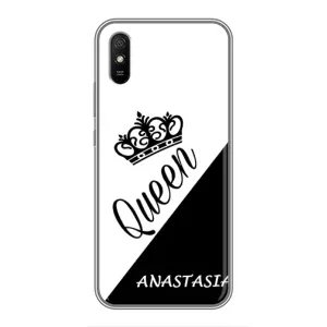 Именные Женские Чехлы для Xiaomi Redmi 9A (ANASTASIYA)