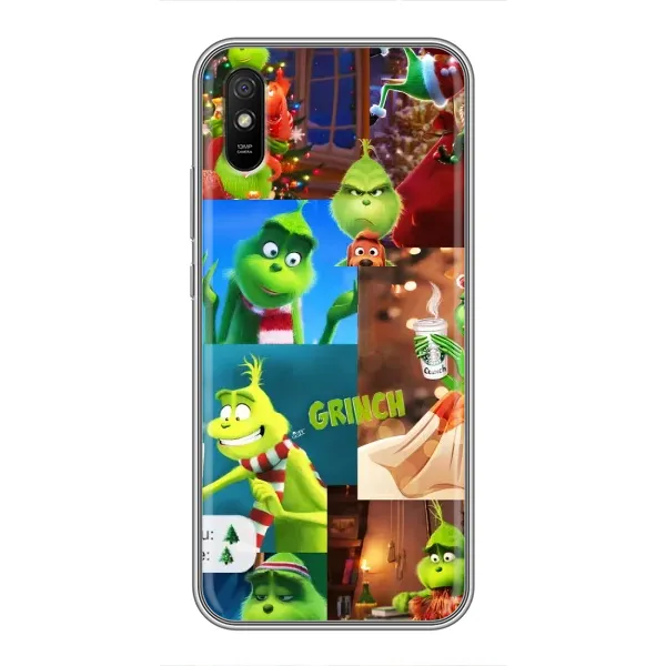 Чехол с рисунком «Арт Гринч» для Xiaomi Redmi 9A Чехол с рисунком «Арт Гринч» для Xiaomi Redmi 9A
