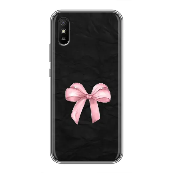 Чехол с рисунком «Бантик» для Xiaomi Redmi 9A Чехол с рисунком «Бантик» для Xiaomi Redmi 9A