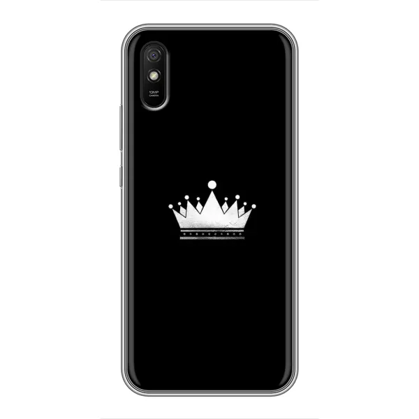 Чехол с рисунком «Белая корона» для Xiaomi Redmi 9A Чехол с рисунком «Белая корона» для Xiaomi Redmi 9A
