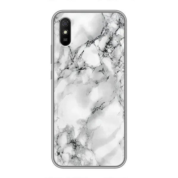 Чехол с рисунком «Белый мрамор» для Xiaomi Redmi 9A Чехол с рисунком «Белый мрамор» для Xiaomi Redmi 9A
