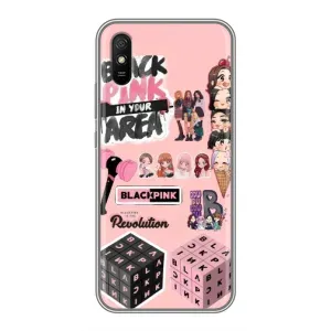Чохли з картинкою для Xiaomi Redmi 9A (BLACK PINK колаж)