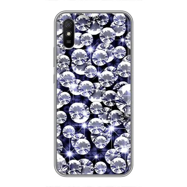 Чехол с рисунком «Бриллианты» для Xiaomi Redmi 9A Чехол с рисунком «Бриллианты» для Xiaomi Redmi 9A