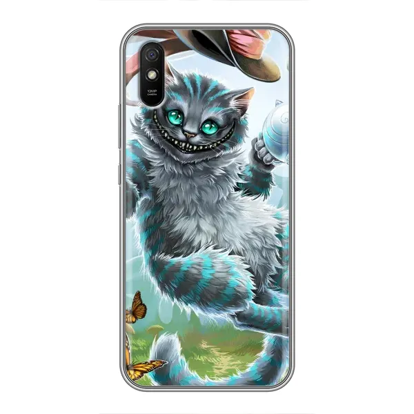 Чехол с рисунком «Чеширский КОТИК» для Xiaomi Redmi 9A Чехол с рисунком «Чеширский КОТИК» для Xiaomi Redmi 9A