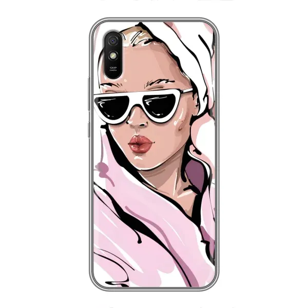 Чехол с рисунком «Девушка в халате» для Xiaomi Redmi 9A Чехол с рисунком «Девушка в халате» для Xiaomi Redmi 9A