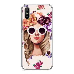 Чохол з картинкою Модні Дівчата Xiaomi Redmi 9A (Дівчина в окулярах)
