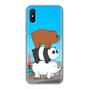 Чехлы с Пандами на Xiaomi Redmi 9A (Друзья)