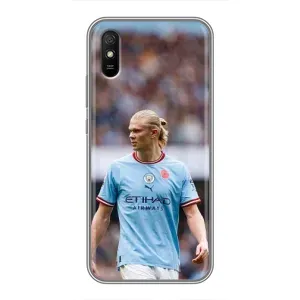 Чохли з принтом на Xiaomi Redmi 9A Футболіст (Ерлинг Холанд)
